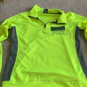 PINK VS LG 1/4zip Pullover